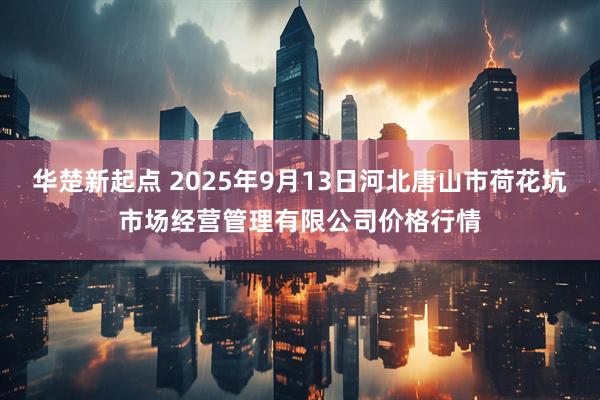 华楚新起点 2025年9月13日河北唐山市荷花坑市场经营管理有限公司价格行情